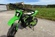 24v Electric Kids Dirt Bike - Green