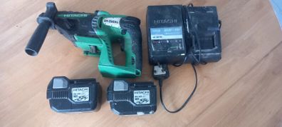 Hitachi Dh25dal 3 Mode Drill Comes With 2 25.2v Batteries Plus  Charger