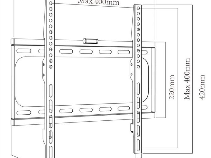 TV Wall Mount Bracket Flat Fixed 32-55"