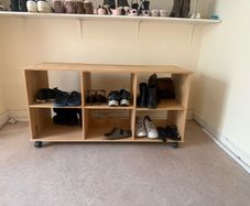 cubby shelving