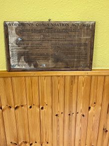 Workmen s compensation ACT 1934. From Mc courts shop Dundalk.