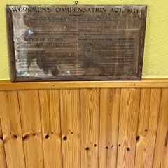 Workmen s compensation ACT 1934. From Mc courts shop Dundalk.