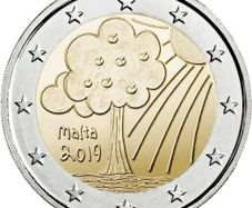 Malta 2 Euro Commemorative Coin 2019 - Nature and Environment. Uncirculated.