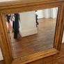 Vintage Bevelled mirror 3feet by 3feet Image 6