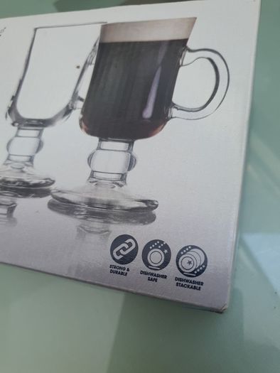 2 Irish Coffee Glasses Ravenhead