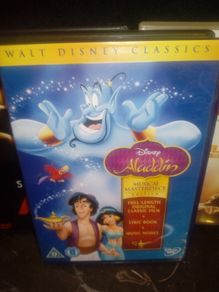 Aladdin Dvd 1992 Animatede Disney Classic Robin Williams