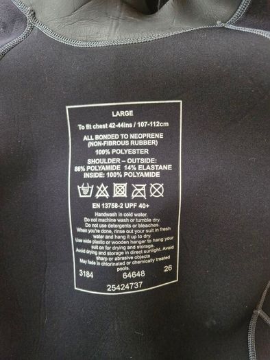 Men's wetsuit