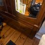 Antique mahogany wardrobe Image 4