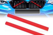 2PCS Grille Insert Trims Stripe for BMW,Front Grille Trim Stripes Cover Compatible with F20 F30 F21 F22 F23 F31 F32 F33 F34 F36 F40 F44,Red