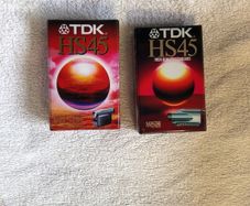 TDK HS45 VHSC for camcorder price is for both