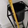 BNWT Black Plant Holders Image 5