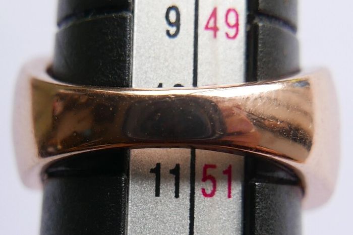 Vintage 18K GP Gold Plated Ring size K
