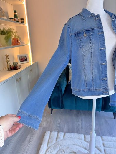 My Bestiny Light Wash Denim Jacket - Size XL UK 12-14 / EU 40-42