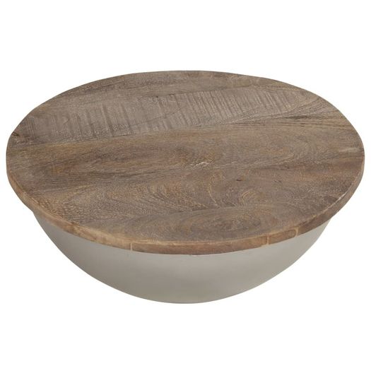 Bowl Shaped Coffee Table 60 cm Solid Mango Wood