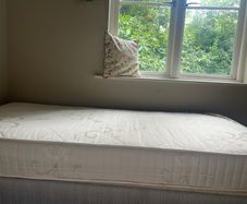 Single bed & mattress