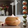 Ultrasonic Essential Oil Aroma Diffuser Mist Humidifier 7 Colors LED Light Timer Image 3