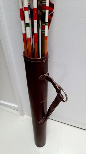 Vintage quiver with arrows