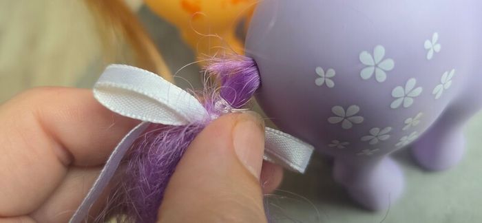 3 x Reproduction Blossom Butterscotch Bluebelle Basic Fun MLP based on G1 My Little Pony 2007 2017