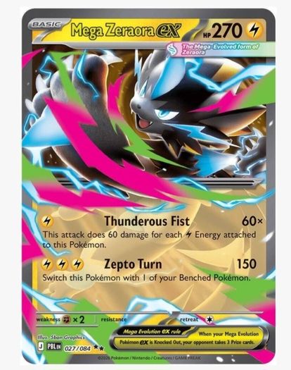 Mega Zeraora EX
