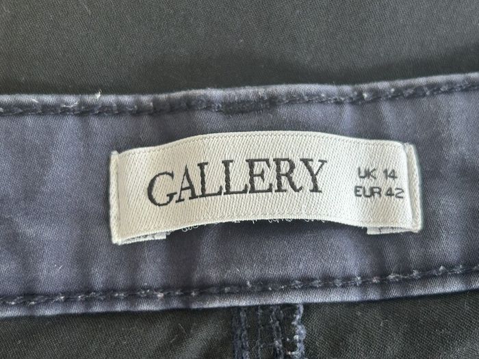 Ladies Navy Ankle Gazer Jeans from Gallery