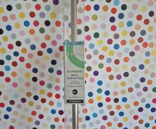 Extendable Curtain Pole Satin Steel 170 to 300 cm