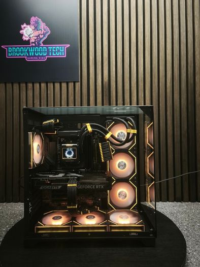 Brand New! Brookwood Tech Gaming PC BUILD! RTX5070/Ryzen 7800X3D/32GB DDR5/1Tb