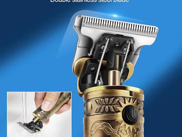 Hair Clippers Men Professional Beard Trimmer,Cordless Electric Self Hair Clippers with LCD Screen,Precision Outliner Trimmer-Smooth Clipping,Sharp Shavers-Rechargeable Battery,Gifts for Men (FREE POSTAGE)