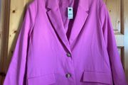 Dunnes ladies pink blazer size 12 - New