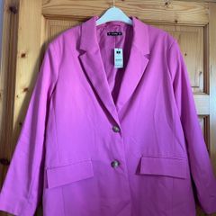 Dunnes ladies pink blazer size 12 - New