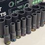 16 Piece 1/2inch Square Drive Deep Impact Hex Socket Set Image 3