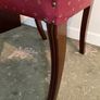 2 upholstered dining chairs Image 2