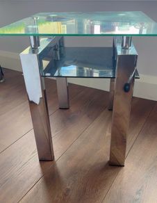 glass table