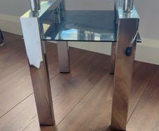 glass table