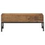 Bench 120 cm Solid Reclaimed Wood Image 2