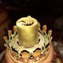 Antique Copper Oil Lamp Image 4