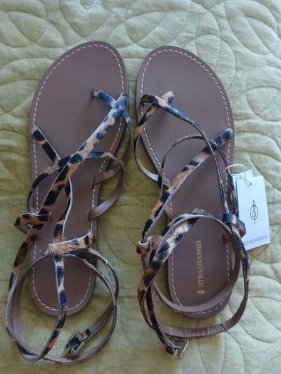 Leopard Sandals