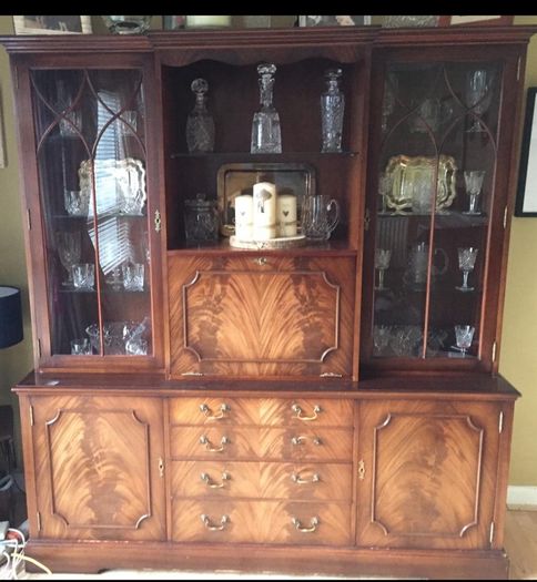 Bridge Craft hand made Display Cabinet