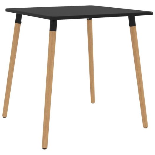 5 Piece Dining Set Black