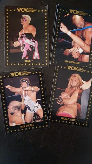 Wcw Trading Cards Full Set Complete