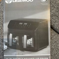 Daewoo XL Dual Air Fryer  9L