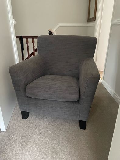 Grey Armchair