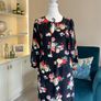 Ladies Black Multi Coloured Dress from Dunne Stores UK 10 / EU 38 Image 4