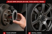 4 x New 6mm Wheel Spacers (6x139.7) Universal - FREE POST
