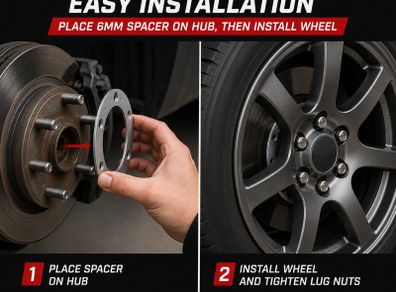 4 x New 6mm Wheel Spacers (6x139.7) Universal - FREE POST