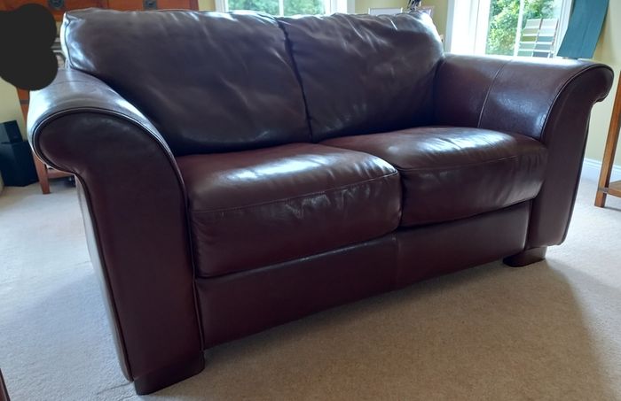 3 + 2 Seater Leather Sofa