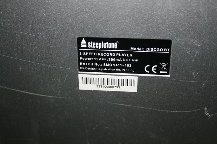 Steepletone Discgo Bluetooth Record Player
