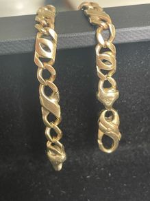 solid gold braclet