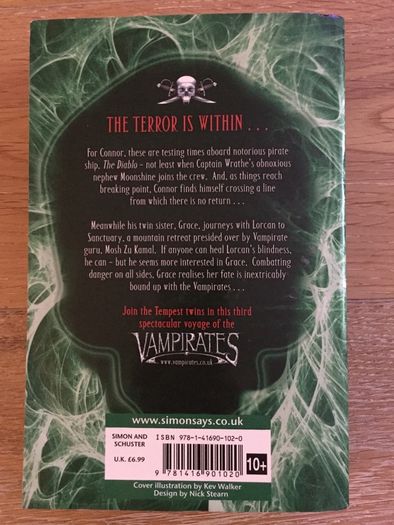Vampirates Blood Captain 10+ children's book