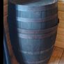 whiskey barrels and Heineken umbrella with stand Image 2
