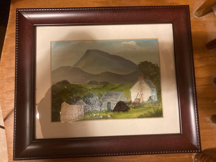 Mount Errigal Donegal oil painting free postage